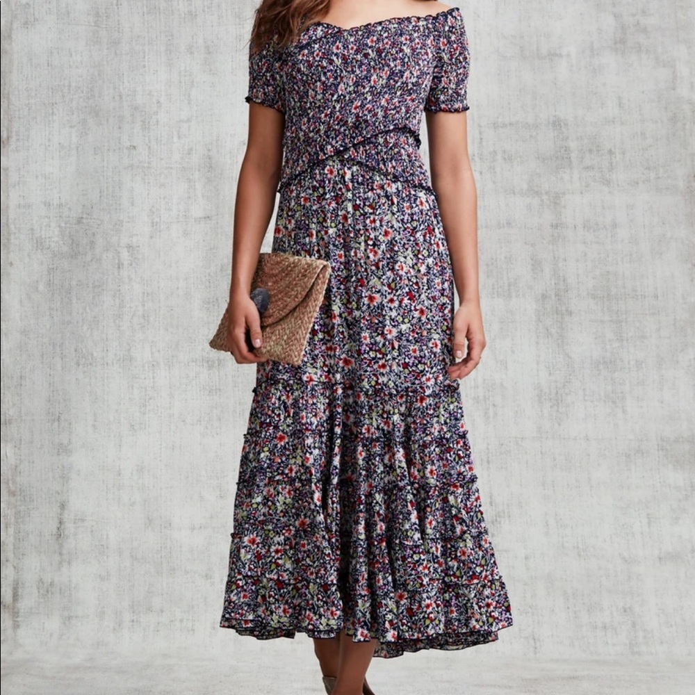 Poupette st. Barth Soledad midi dress